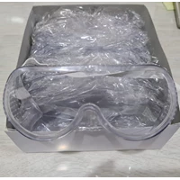 Clear Lens Chemical Safety Glasses